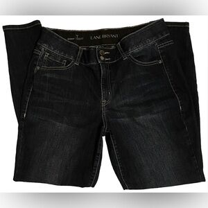 Lane Bryant T3 High Rise Skinny Jean Size 14 double button closure